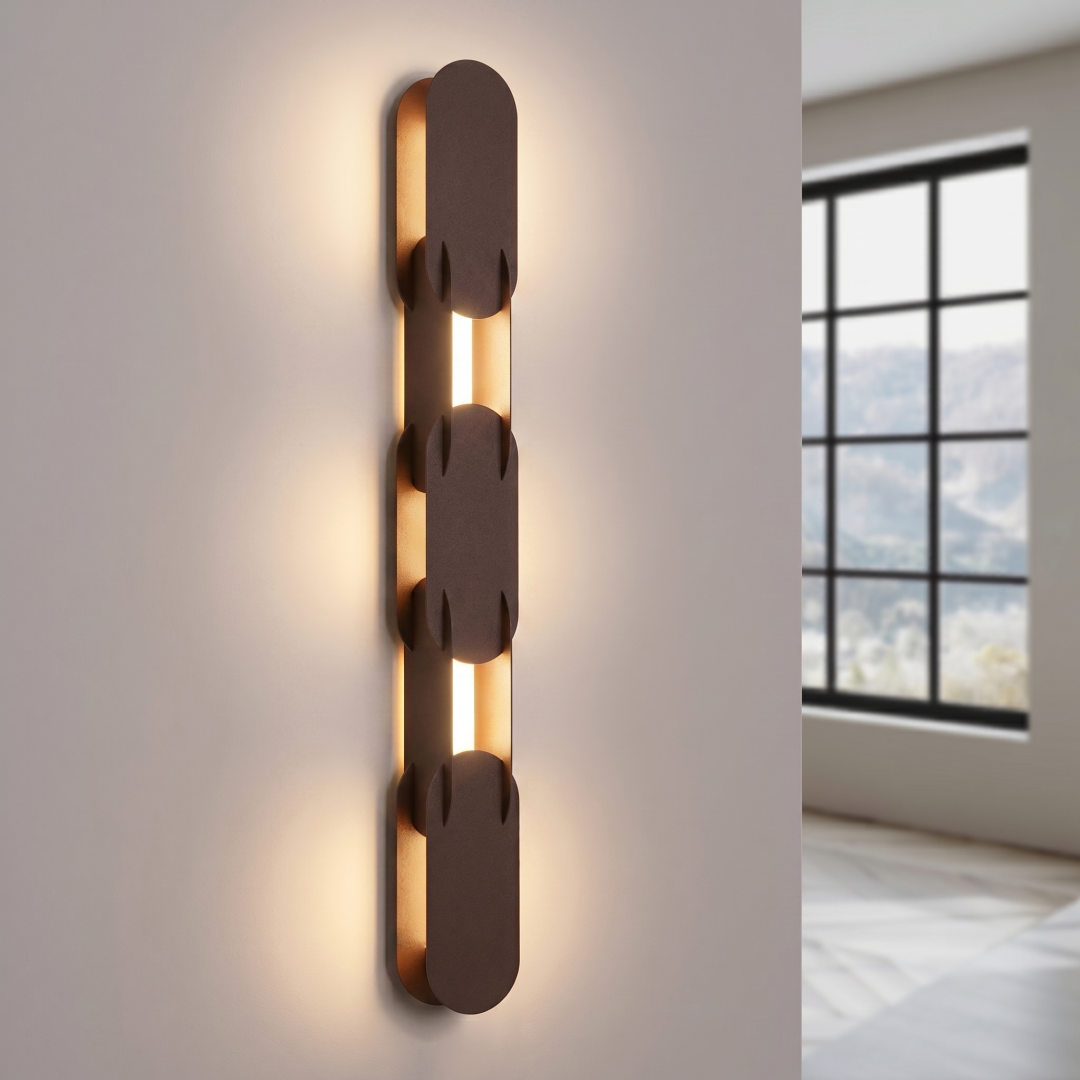 Kinkiet CHAIN 91 brązowy LED 3000K - 30521