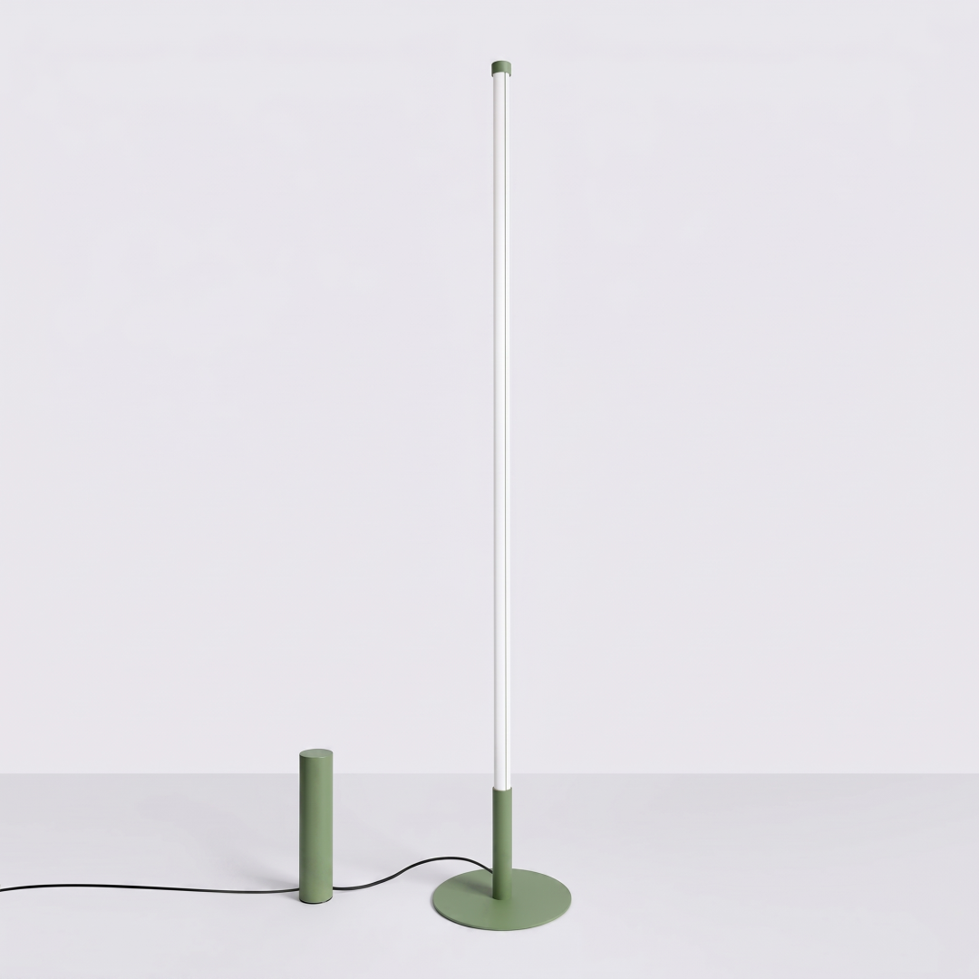 Lampa podłogowa TRANG szałwiowa 3000K - 30527