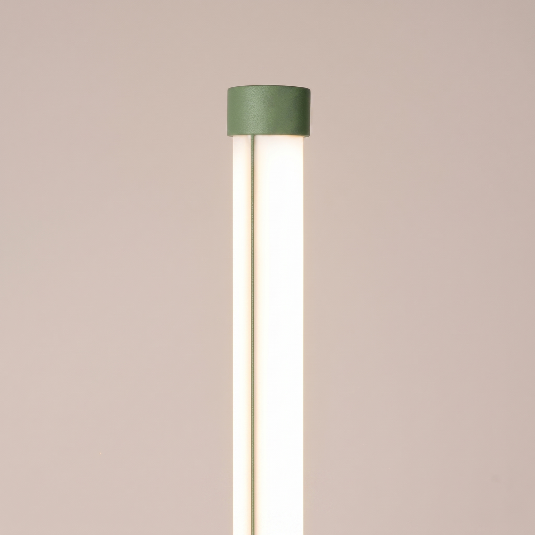 Lampa podłogowa TRANG szałwiowa 3000K - 30529