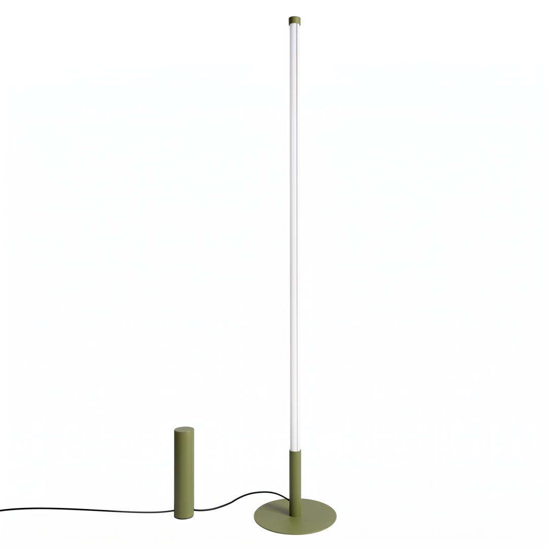 Lampa podłogowa TRANG zielona oliwka 3000K - 30552