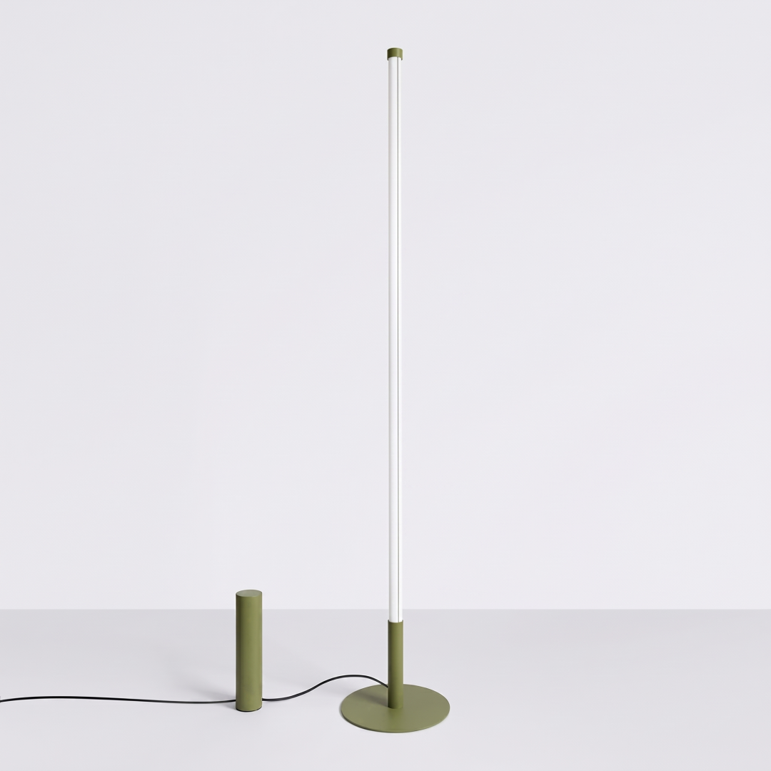 Lampa podłogowa TRANG zielona oliwka 3000K - 30554