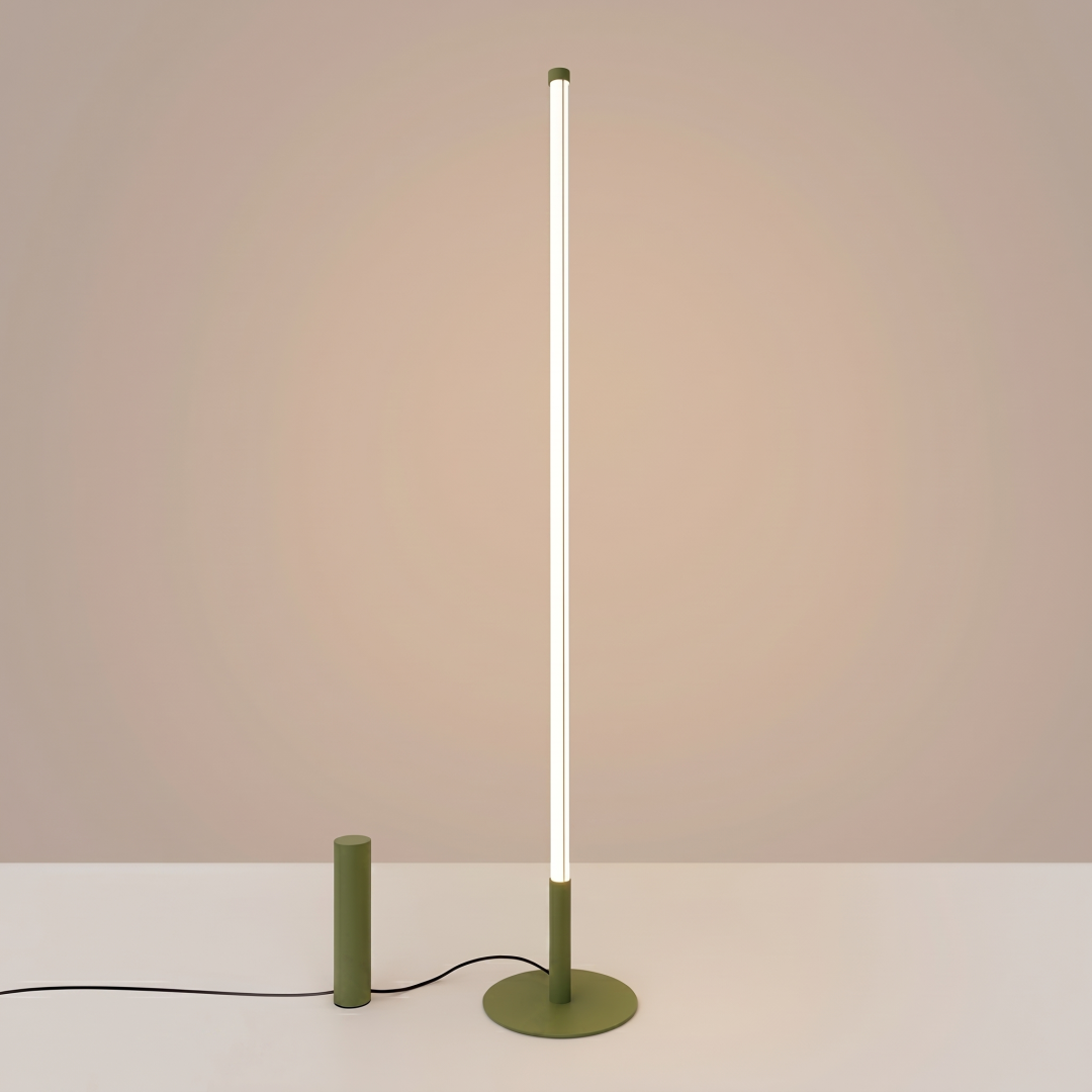 Lampa podłogowa TRANG zielona oliwka 3000K - 30555