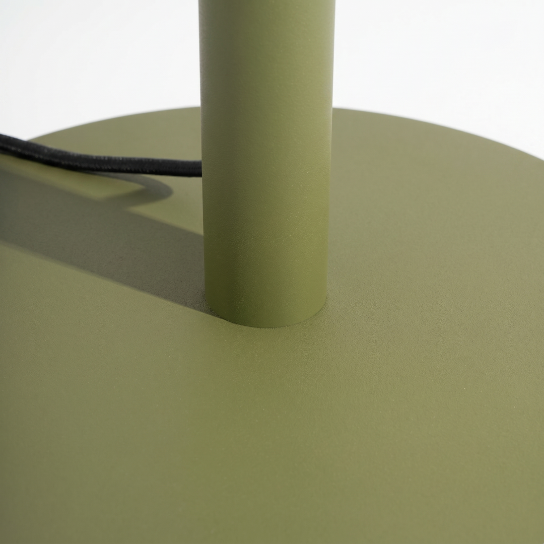 Lampa podłogowa TRANG zielona oliwka 3000K - 30558