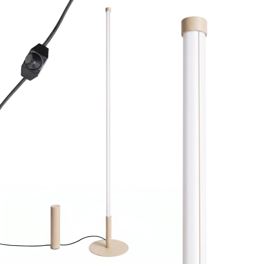 Lampa podłogowa TRANG beżowa 4000K - 30571