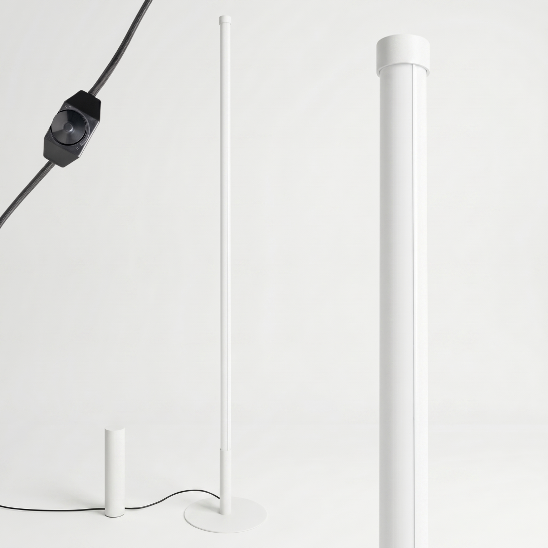 Lampa podłogowa TRANG biała 4000K - 30580