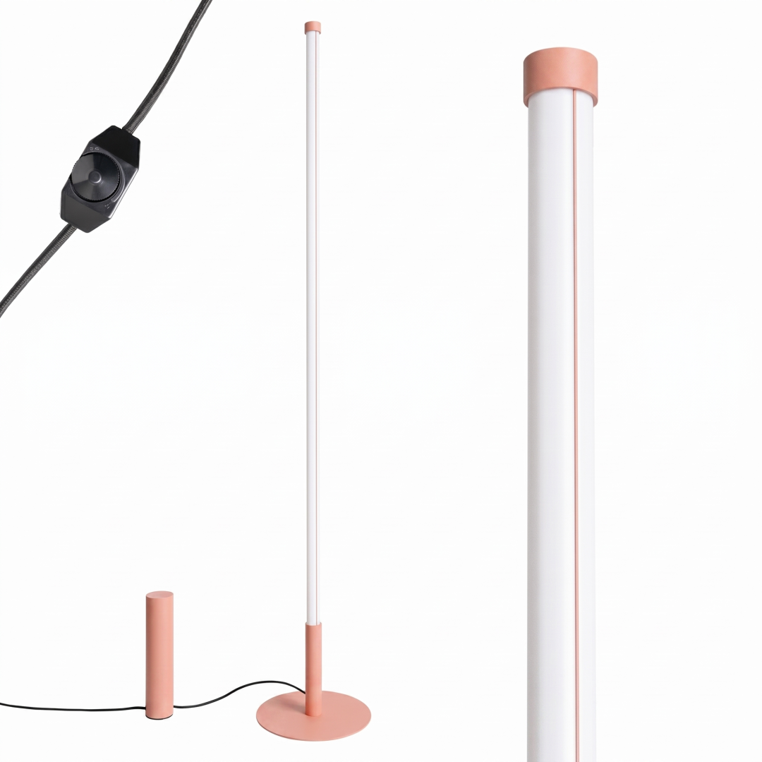 Lampa podłogowa TRANG brzoskwiniowa 4000K - 30598