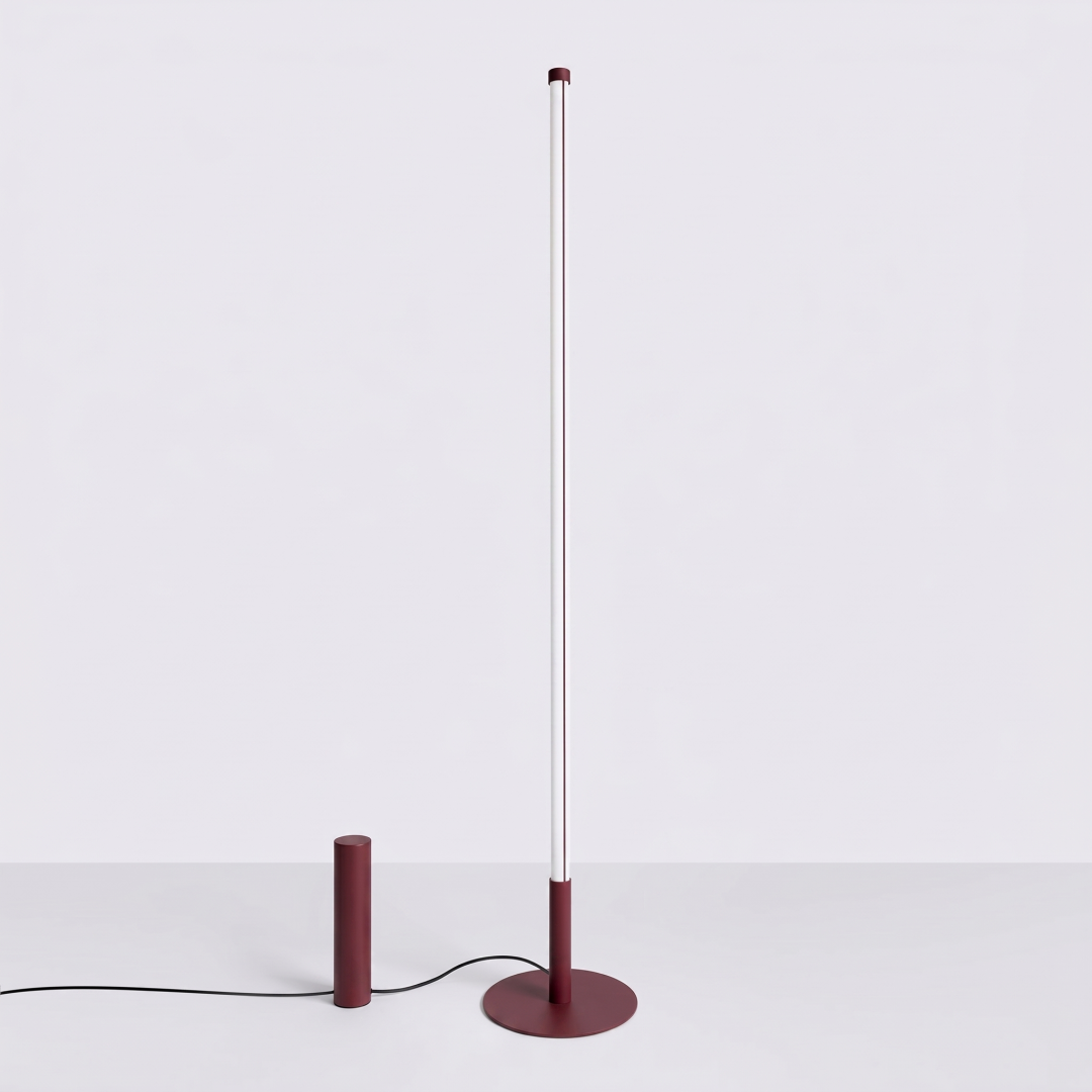 Lampa podłogowa TRANG burgund 4000K - 30608