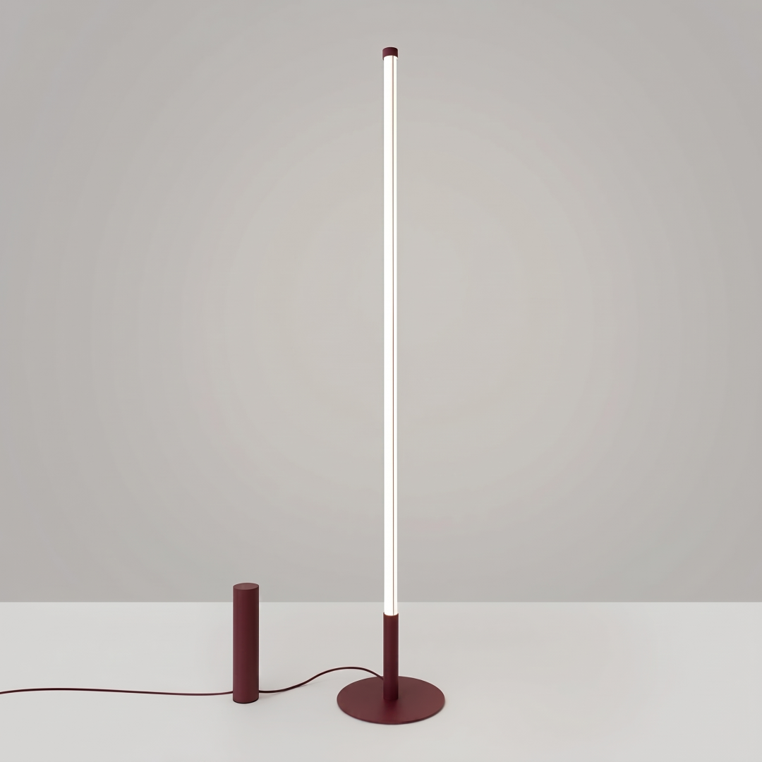 Lampa podłogowa TRANG burgund 4000K - 30609