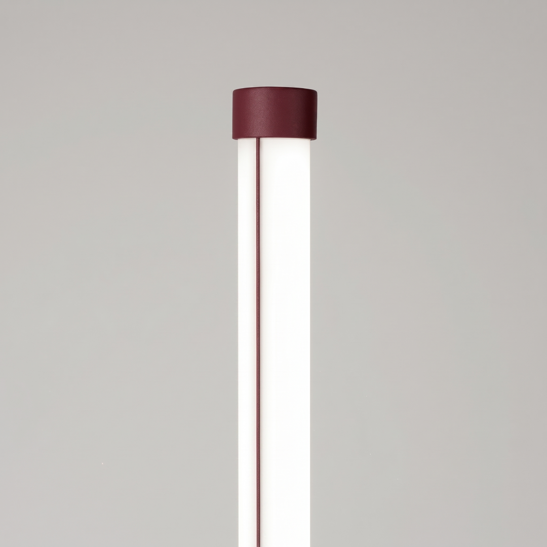Lampa podłogowa TRANG burgund 4000K - 30610