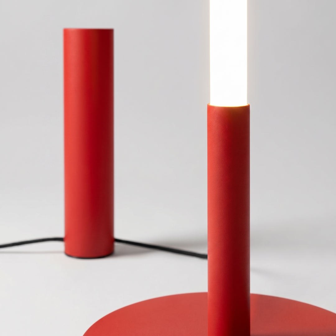 Lampa podłogowa TRANG czerwona 4000K - 30628