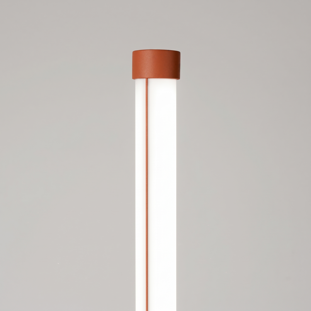 Lampa podłogowa TRANG ochra czerwona 4000K - 30645