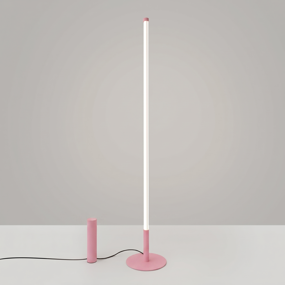 Lampa podłogowa TRANG różowa 4000K - 30653