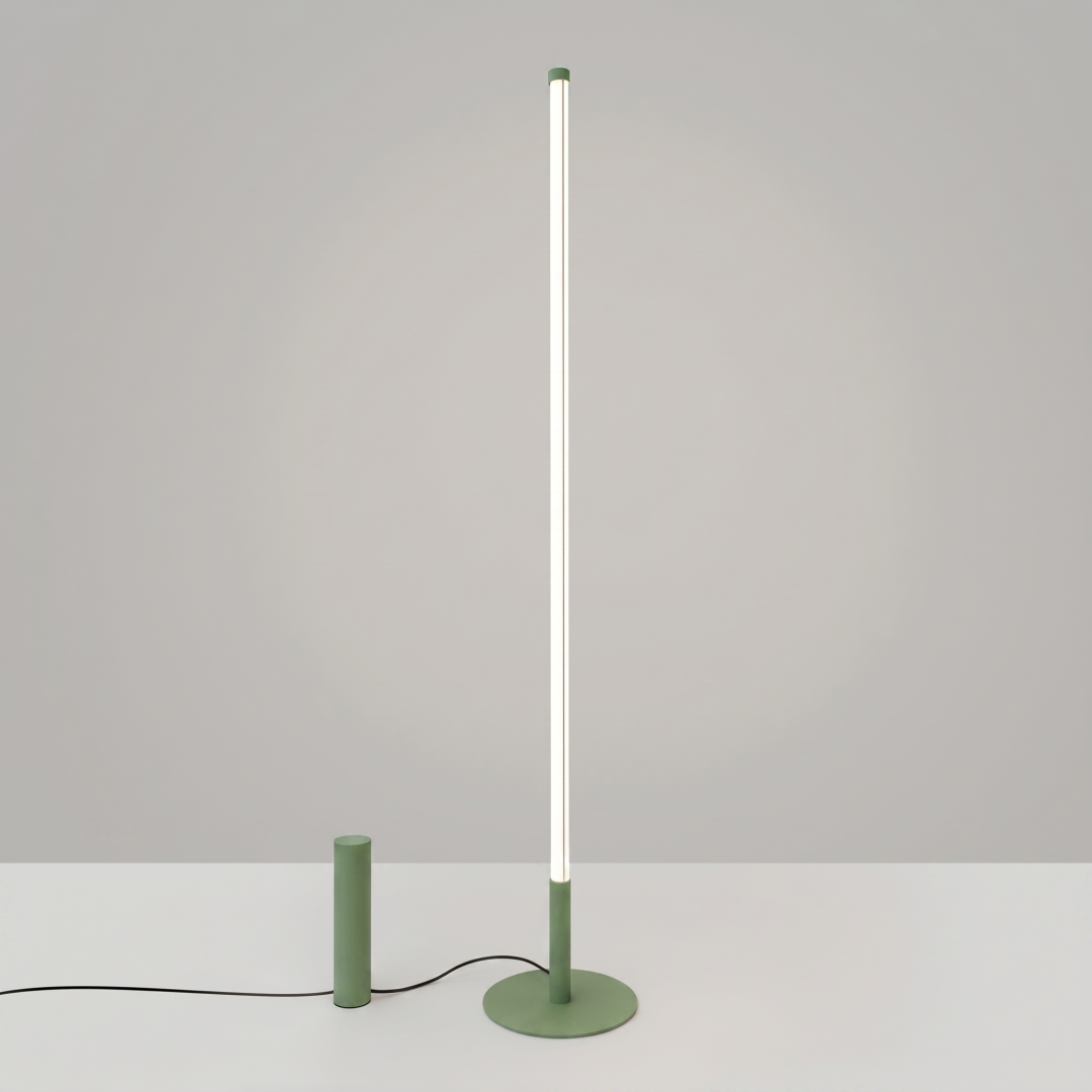 Lampa podłogowa TRANG szałwiowa 4000K - 30661