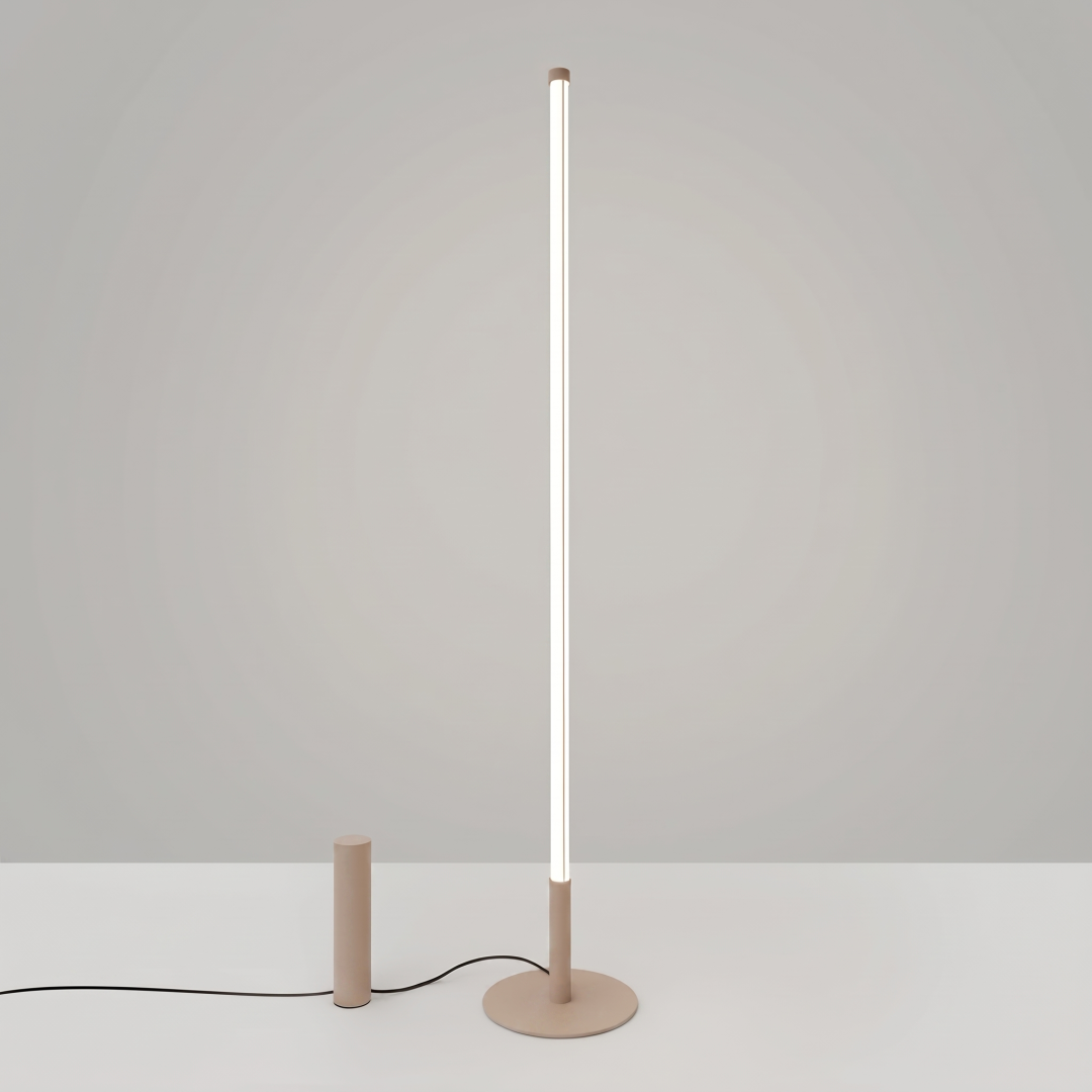Lampa podłogowa TRANG taupe 4000K - 30670