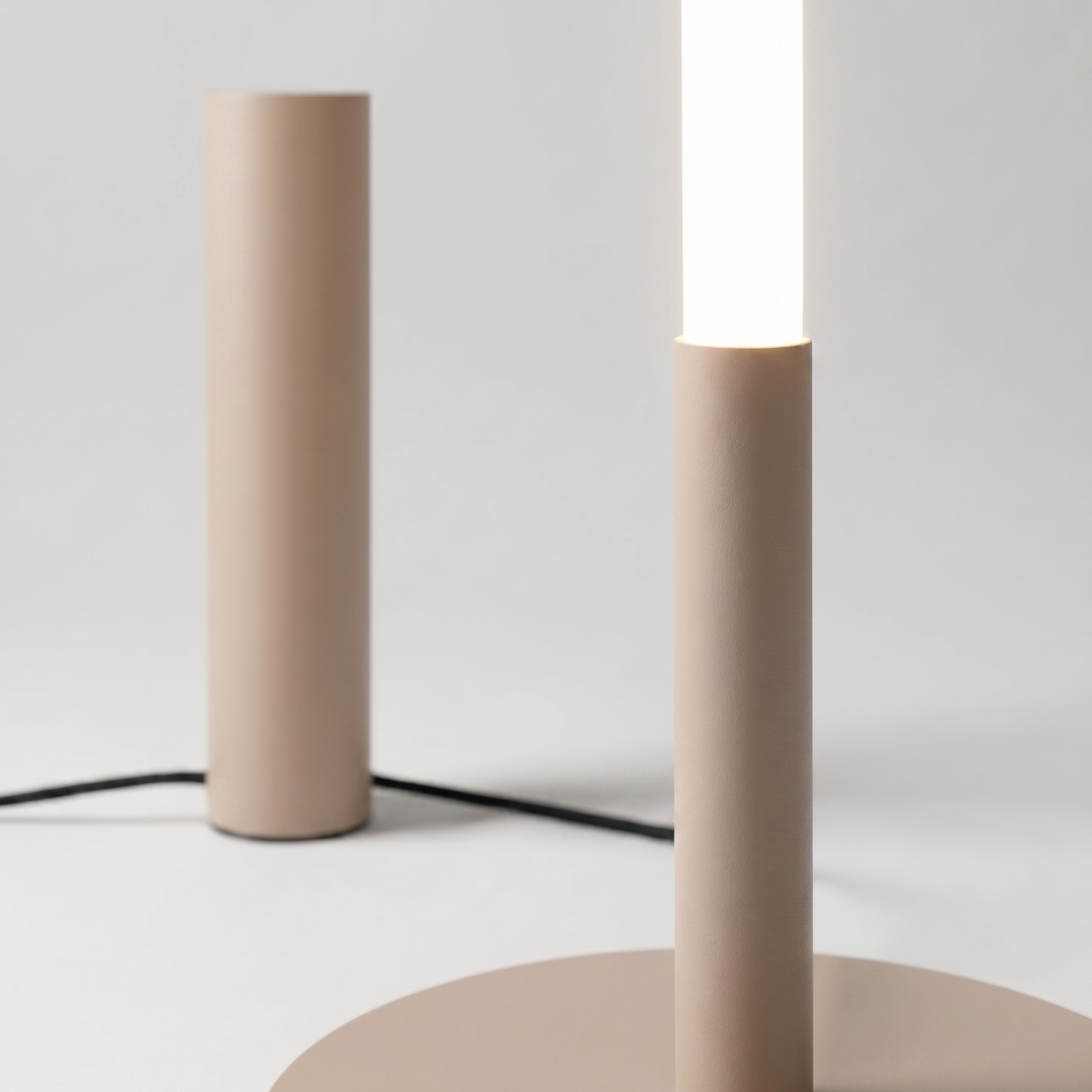 Lampa podłogowa TRANG taupe 4000K - 30672