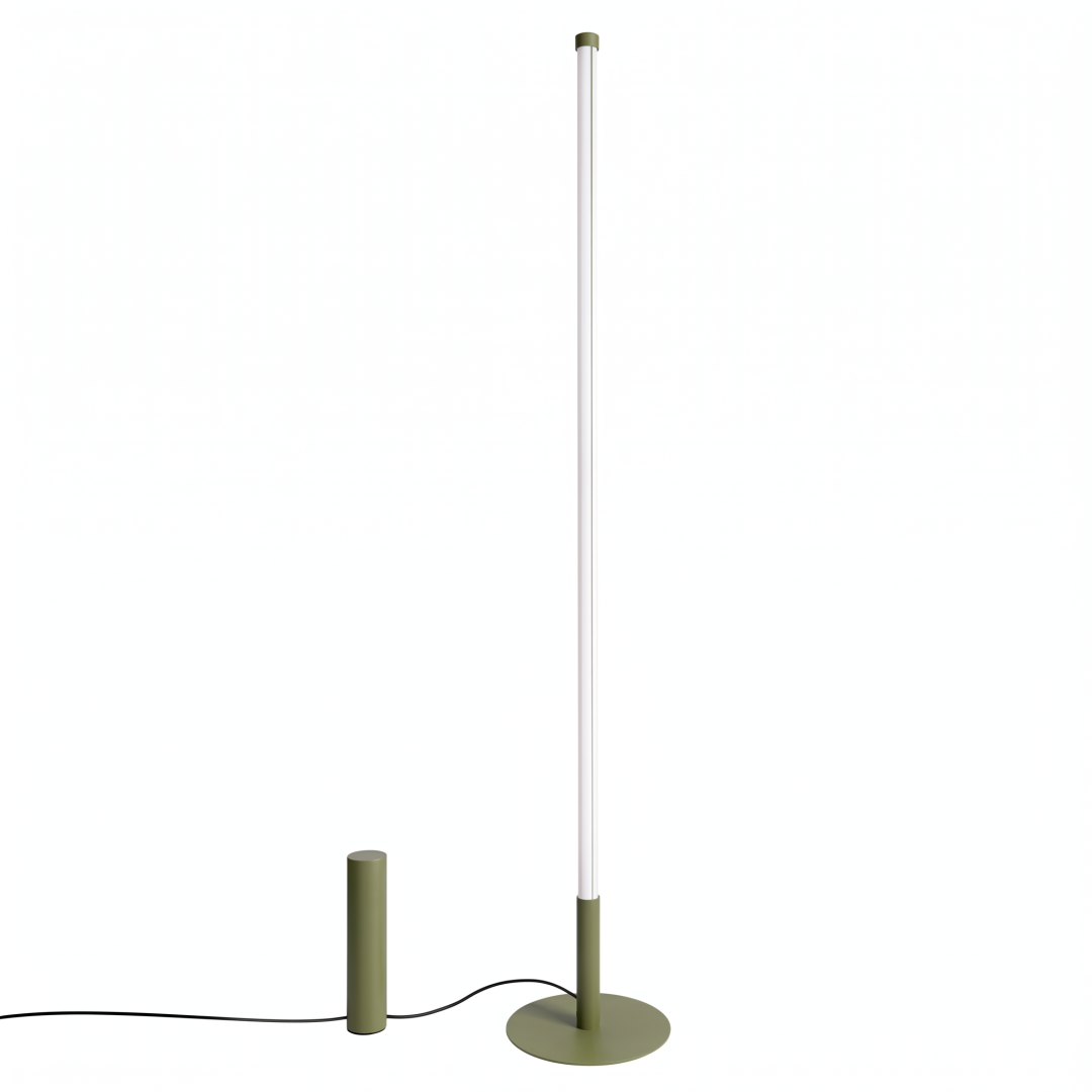 Lampa podłogowa TRANG zielona oliwka 4000K - 30684