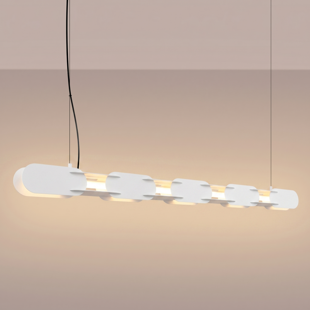 Lampa wisząca CHAIN 158 biała LED 3000K - 30711