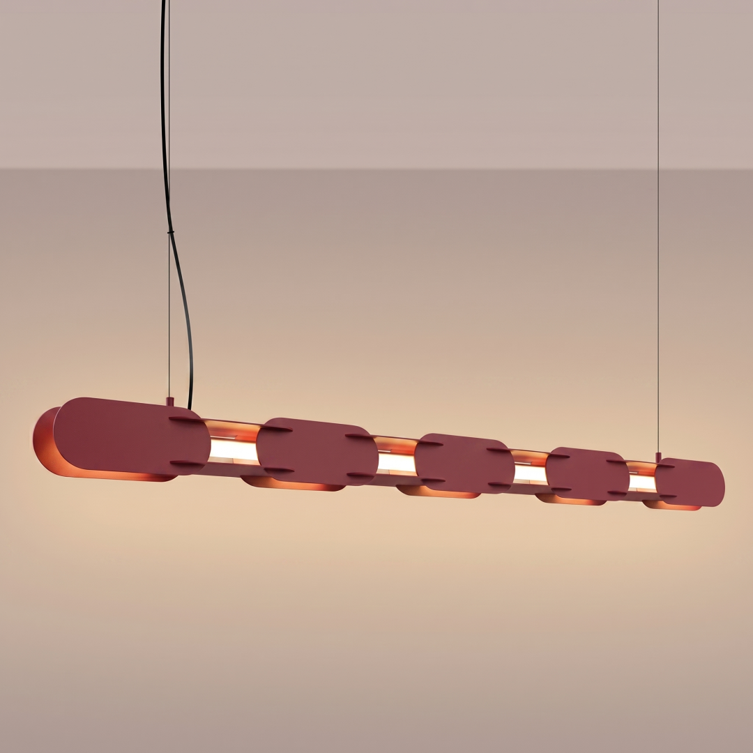 Lampa wisząca CHAIN 158 burgund LED 3000K - 30731