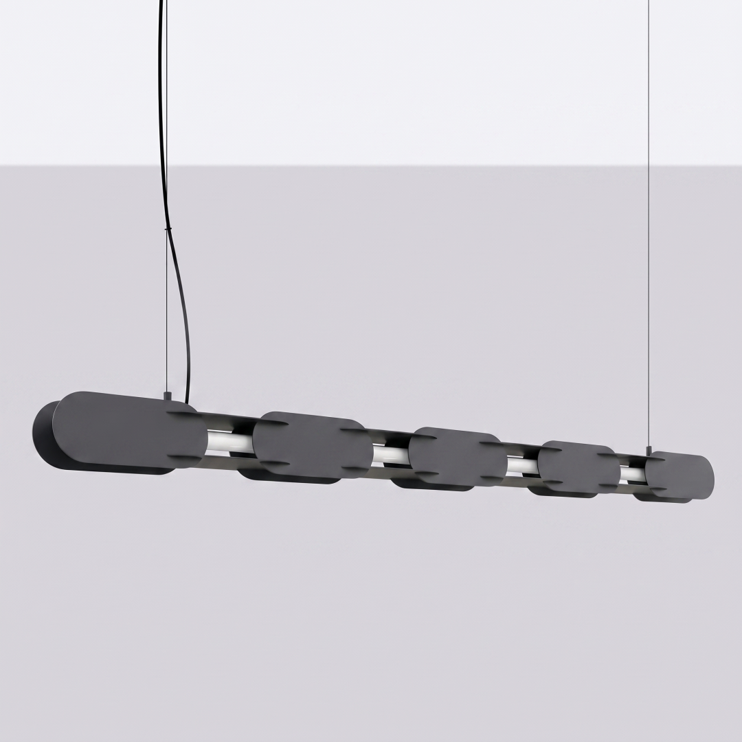 Lampa wisząca CHAIN 158 czarna LED 3000K - 30737