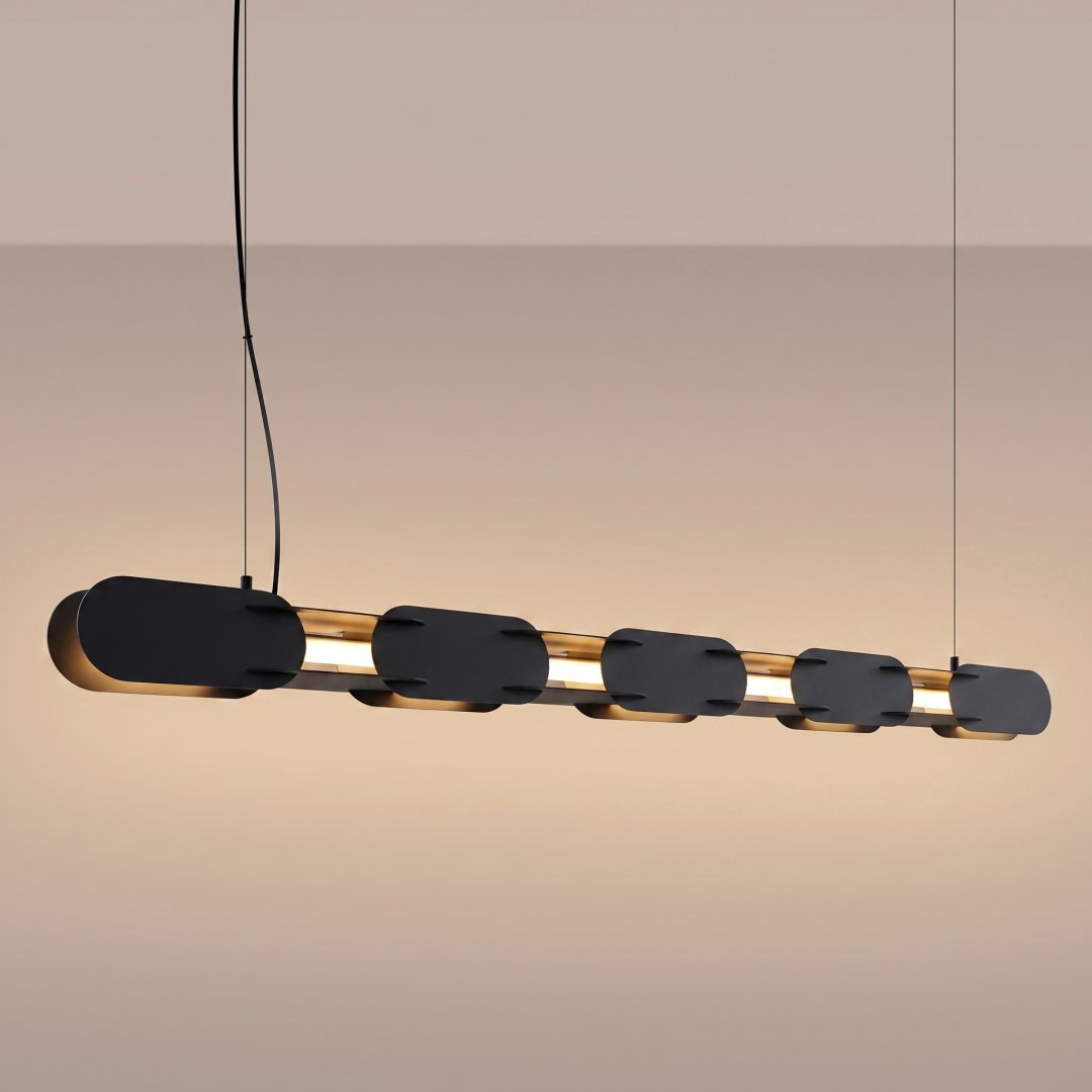 Lampa wisząca CHAIN 158 czarna LED 3000K - 30738
