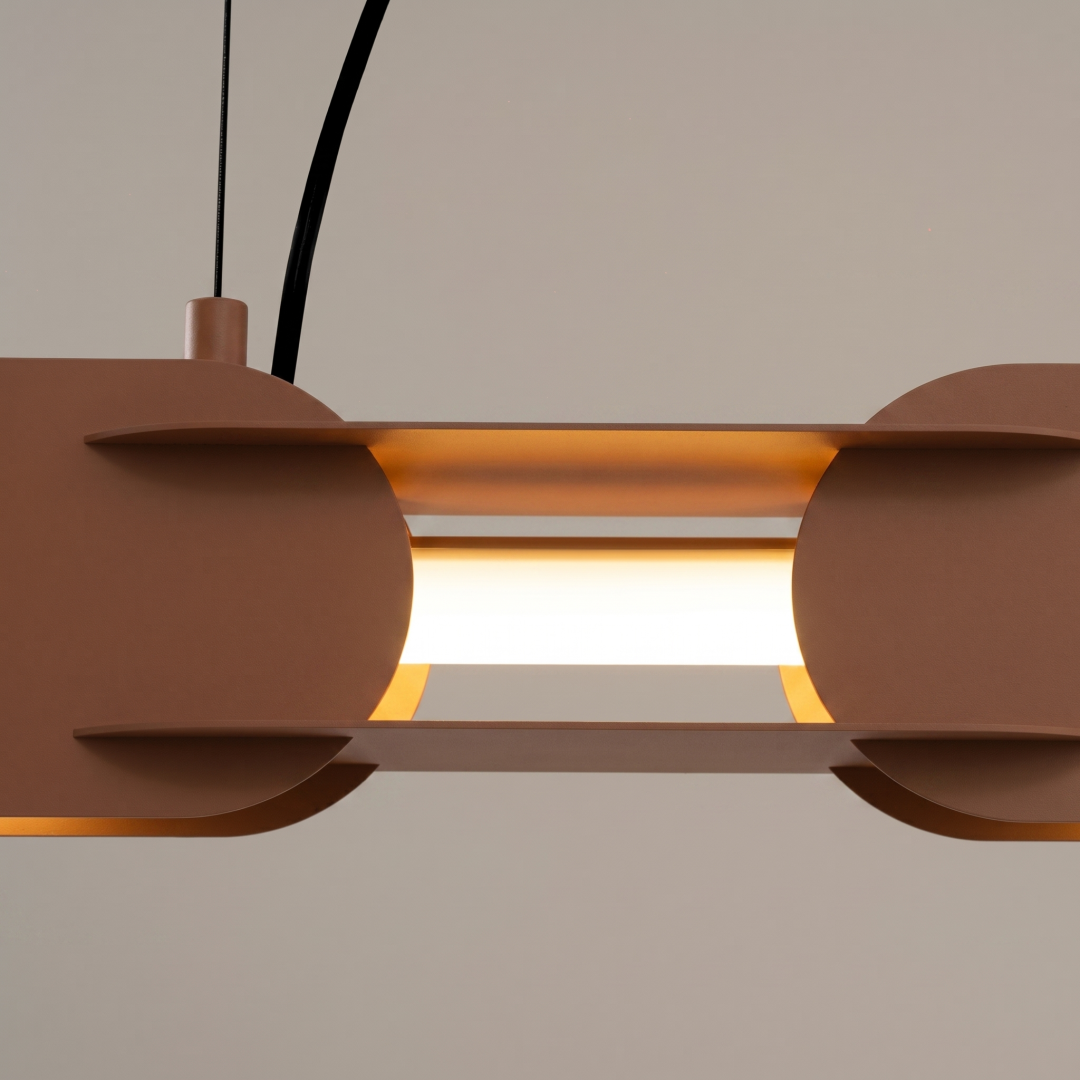 Lampa wisząca CHAIN 158 mocca LED 3000K - 30753