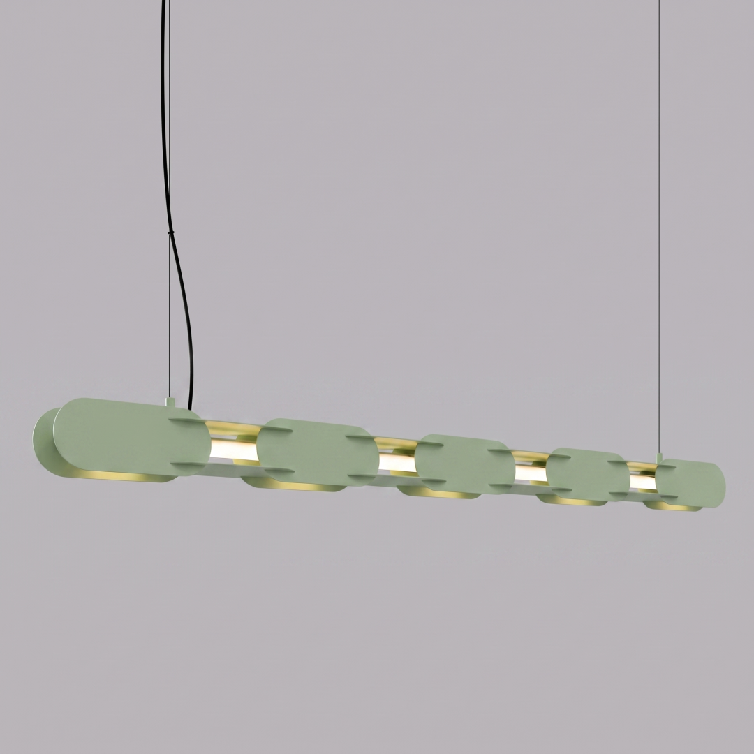 Lampa wisząca CHAIN 158 szałwiowa LED 3000K - 30773