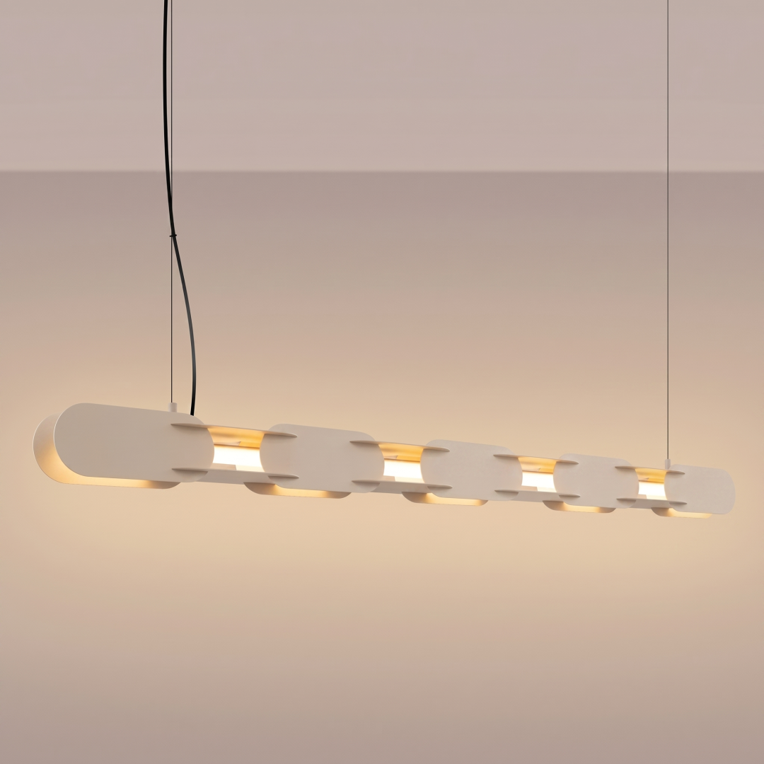 Lampa wisząca CHAIN 158 taupe LED 3000K - 30780