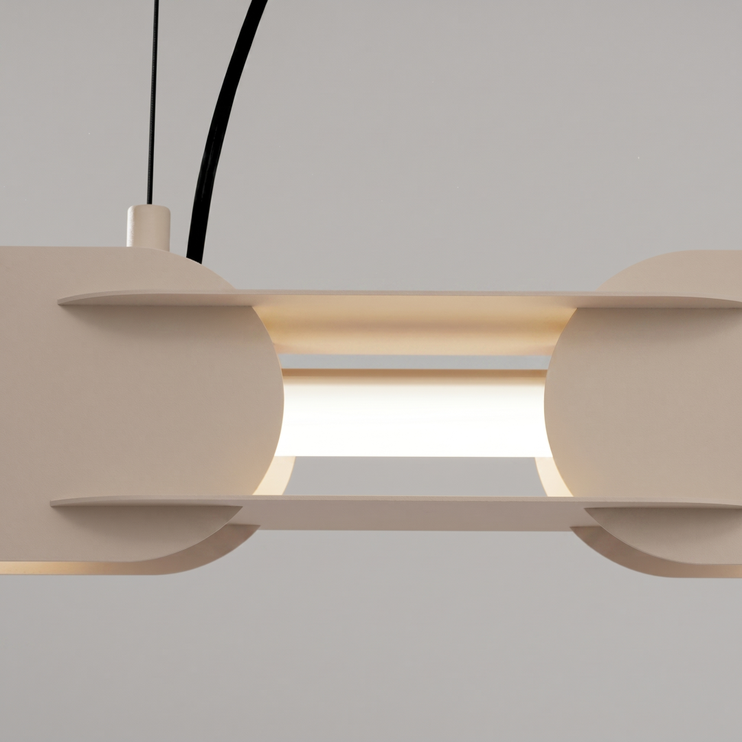 Lampa wisząca CHAIN 158 taupe LED 3000K - 30781