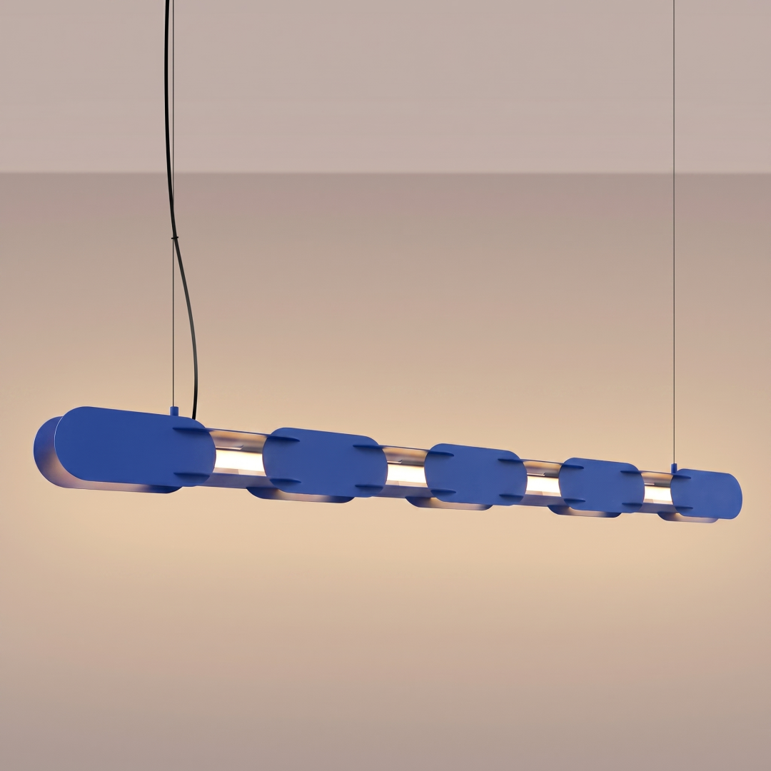 Lampa wisząca CHAIN 158 ultramaryna LED 3000K - 30787