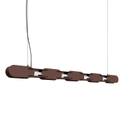 Lampa wisząca CHAIN 158 brązowa LED 4000K