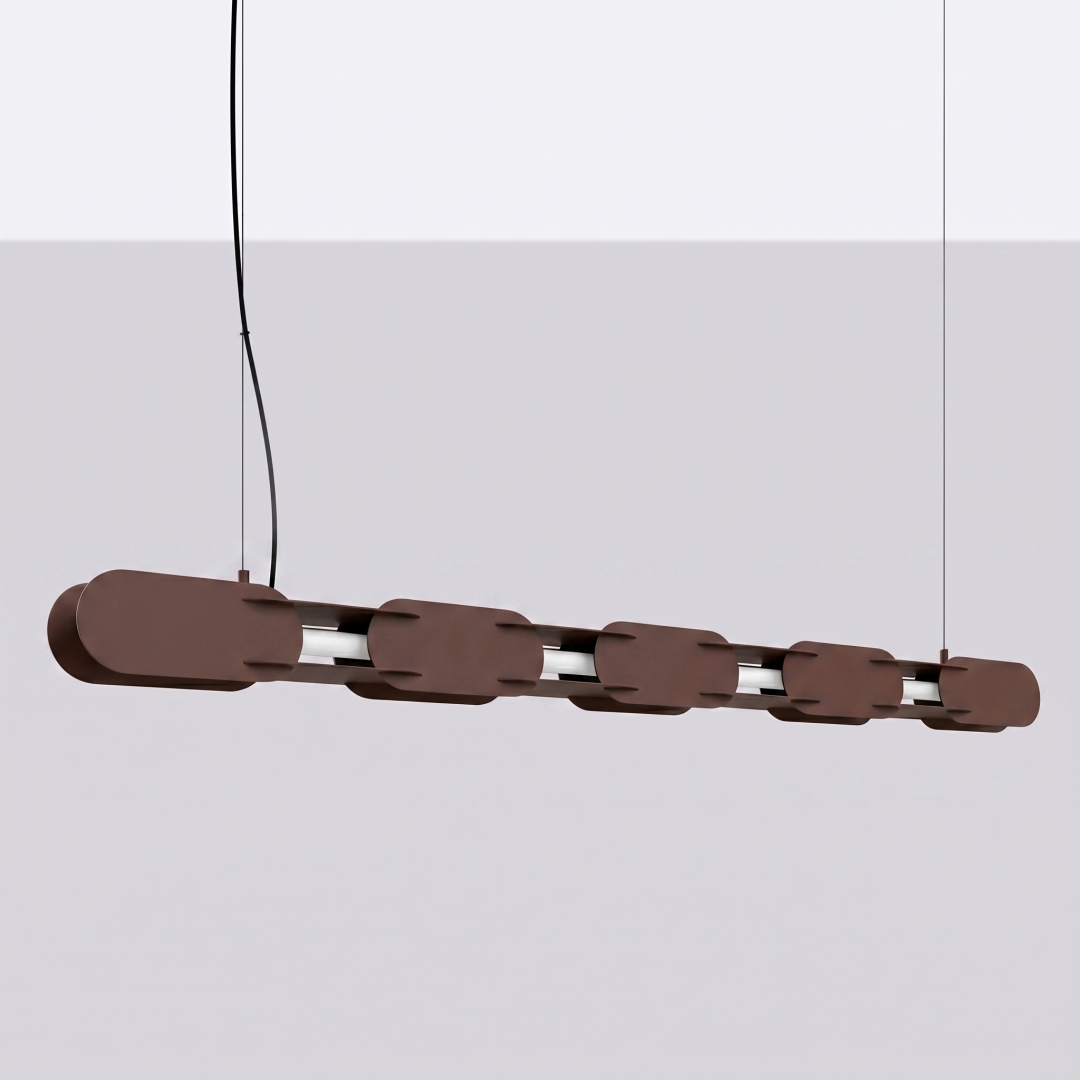 Lampa wisząca CHAIN 158 brązowa LED 4000K - 30807