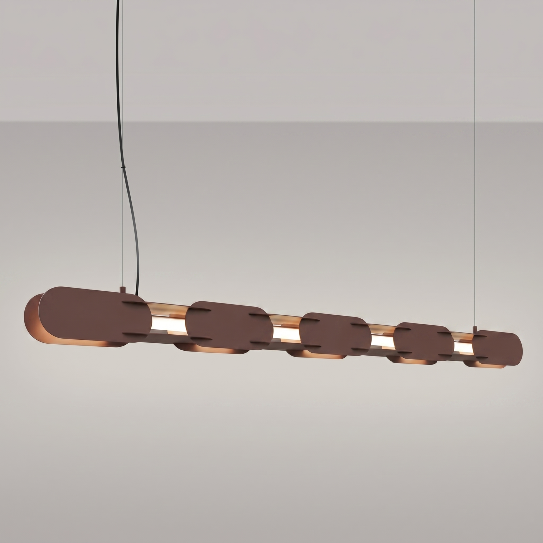 Lampa wisząca CHAIN 158 brązowa LED 4000K - 30808