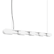 Lampa wisząca CHAIN 158 biała LED 4000K