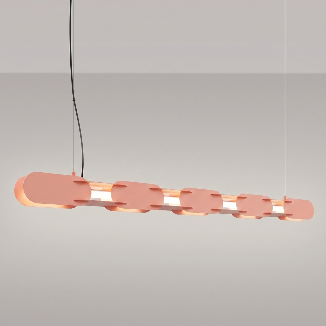 Lampa wisząca CHAIN 158 brzoskwiniowa LED 4000K - 30829