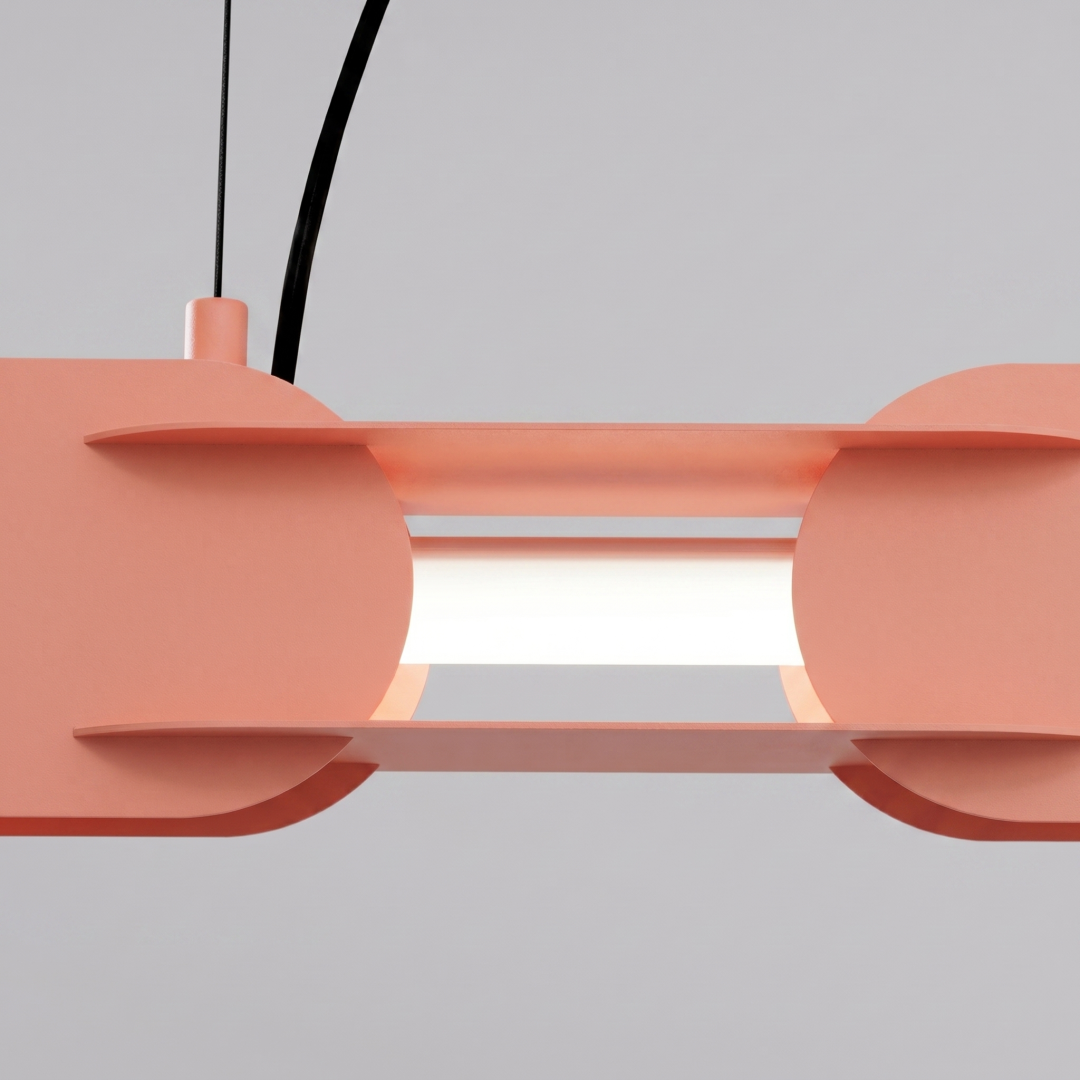 Lampa wisząca CHAIN 158 brzoskwiniowa LED 4000K - 30830