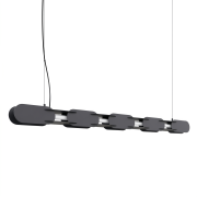 Lampa wisząca CHAIN 158 czarna LED 4000K