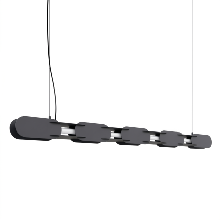 Lampa wisząca CHAIN 158 czarna LED 4000K