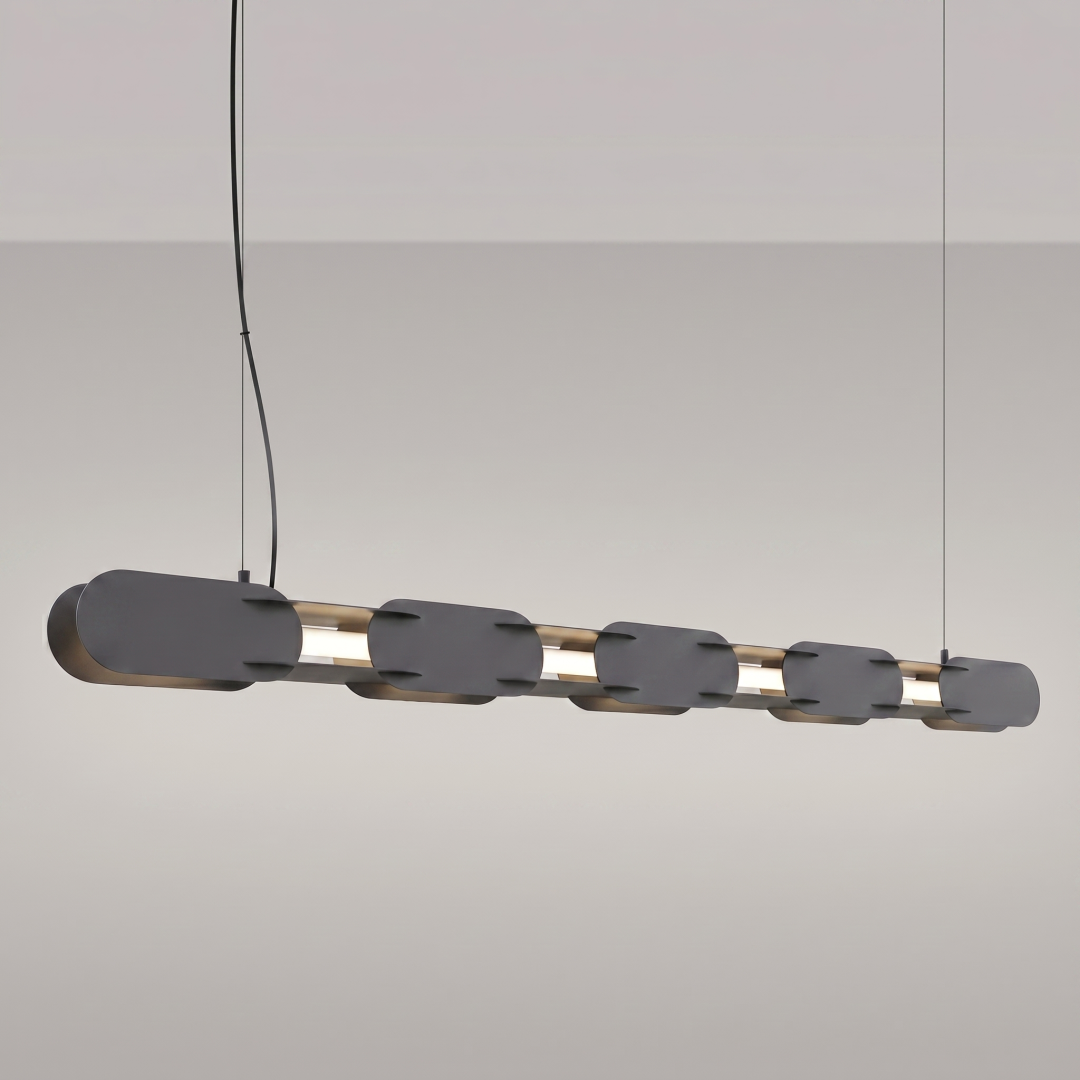 Lampa wisząca CHAIN 158 czarna LED 4000K - 30843