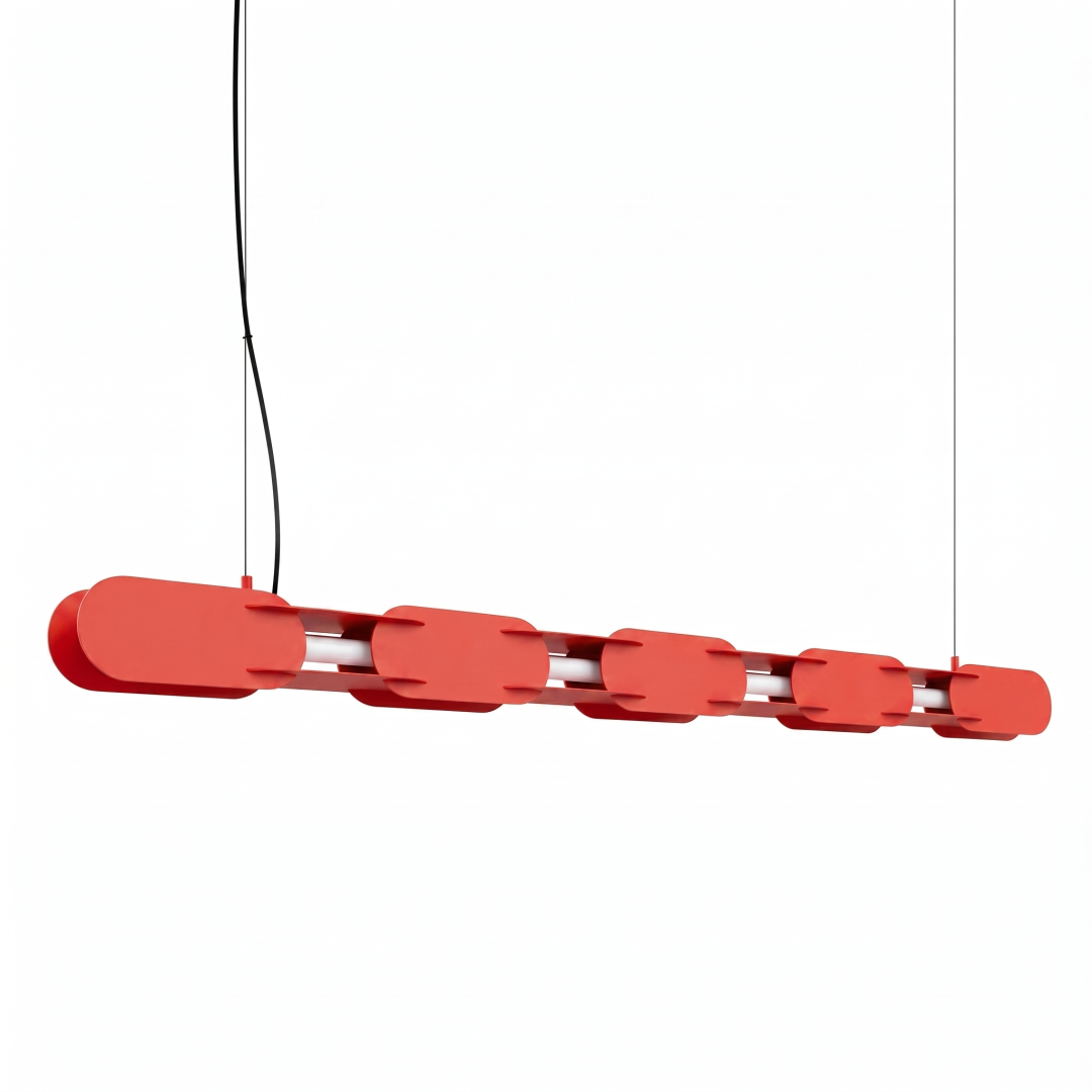 Lampa wisząca CHAIN 158 czerwona LED 4000K - 30848
