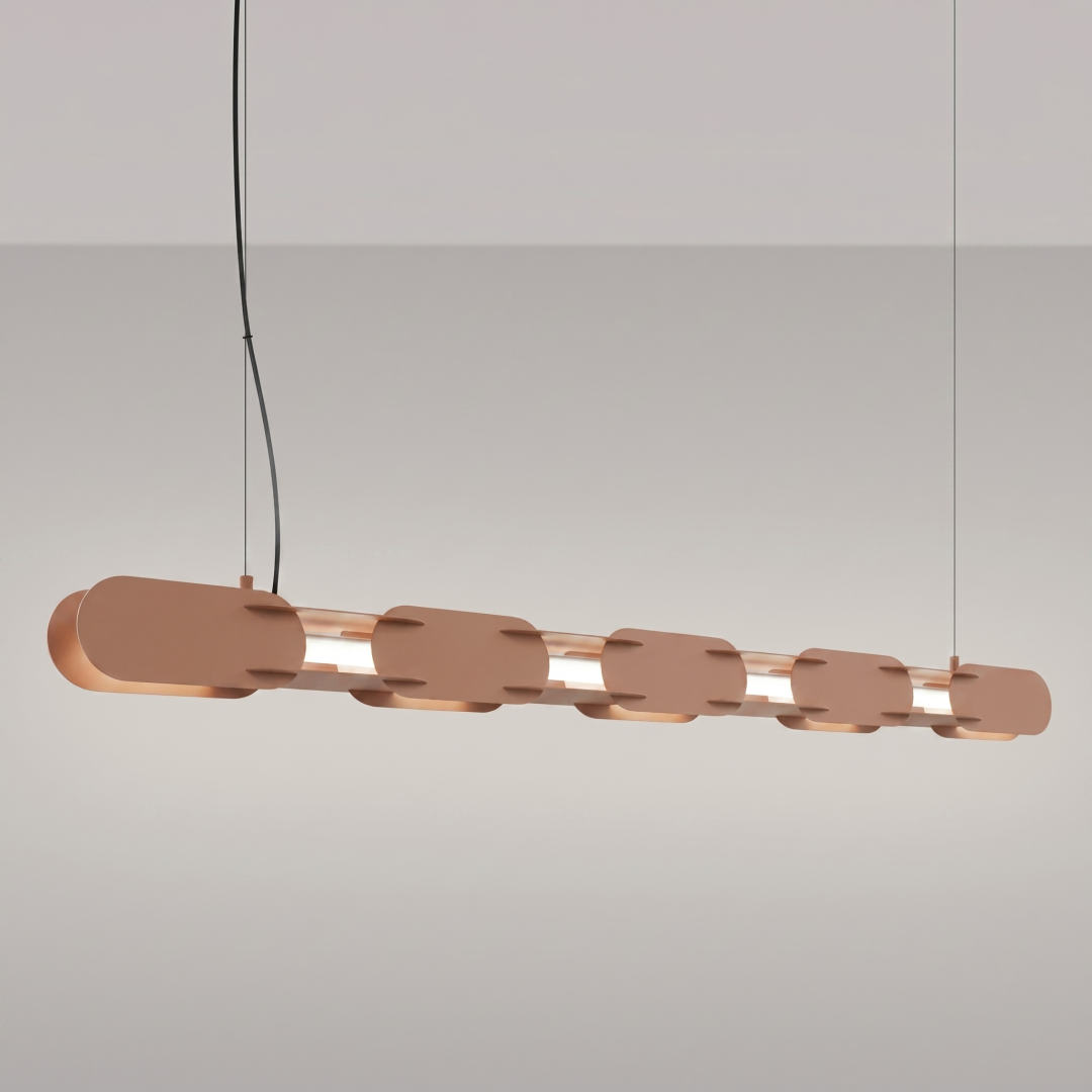 Lampa wisząca CHAIN 158 mocca LED 4000K - 30857