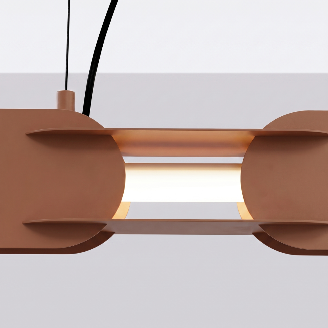 Lampa wisząca CHAIN 158 mocca LED 4000K - 30858