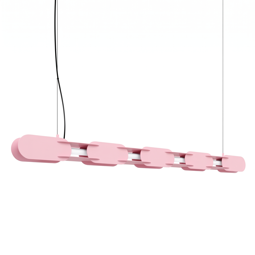 Lampa wisząca CHAIN 158 różowa LED 4000K - 30869