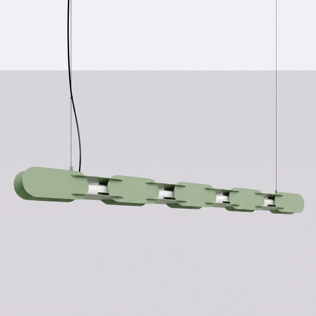 Lampa wisząca CHAIN 158 szałwiowa LED 4000K - 30877