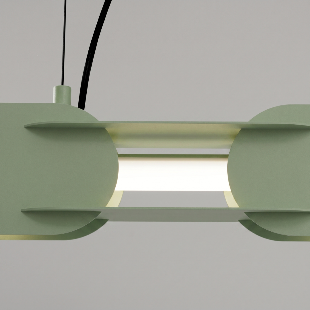 Lampa wisząca CHAIN 158 szałwiowa LED 4000K - 30879