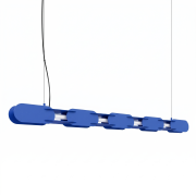 Lampa wisząca CHAIN 158 ultramaryna LED 4000K