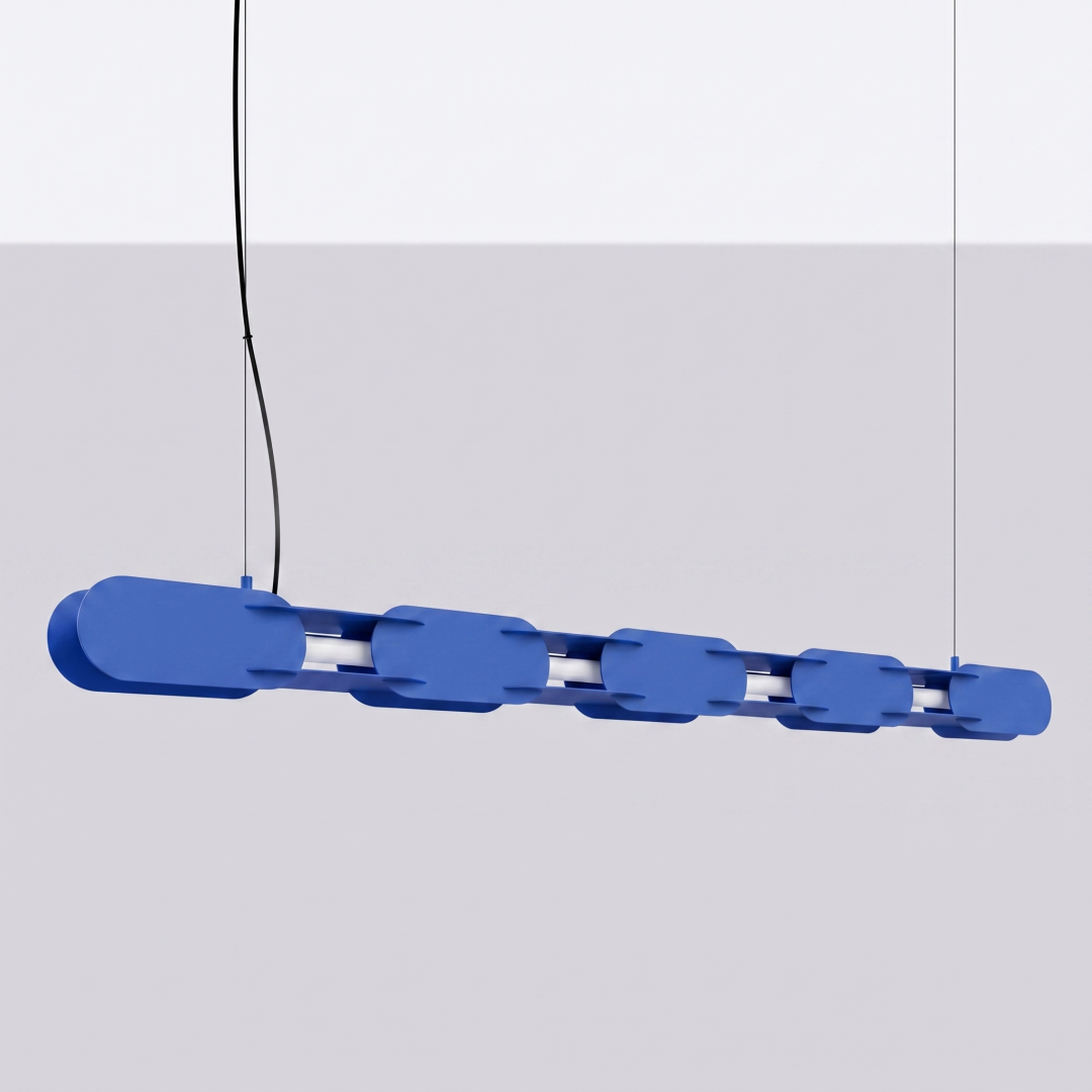 Lampa wisząca CHAIN 158 ultramaryna LED 4000K - 30891