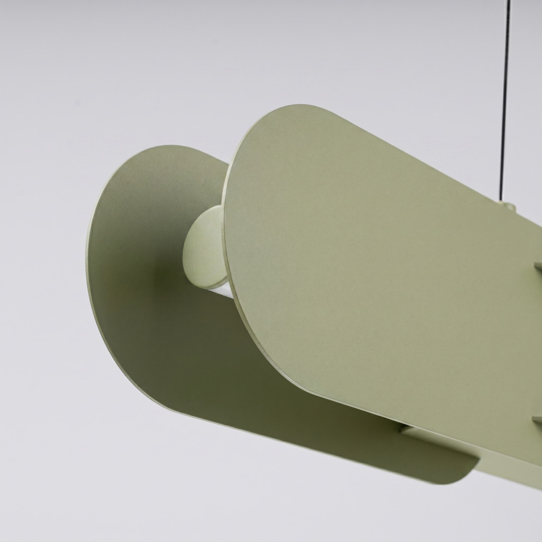 Lampa wisząca CHAIN 158 zielona oliwka LED 4000K - 30901
