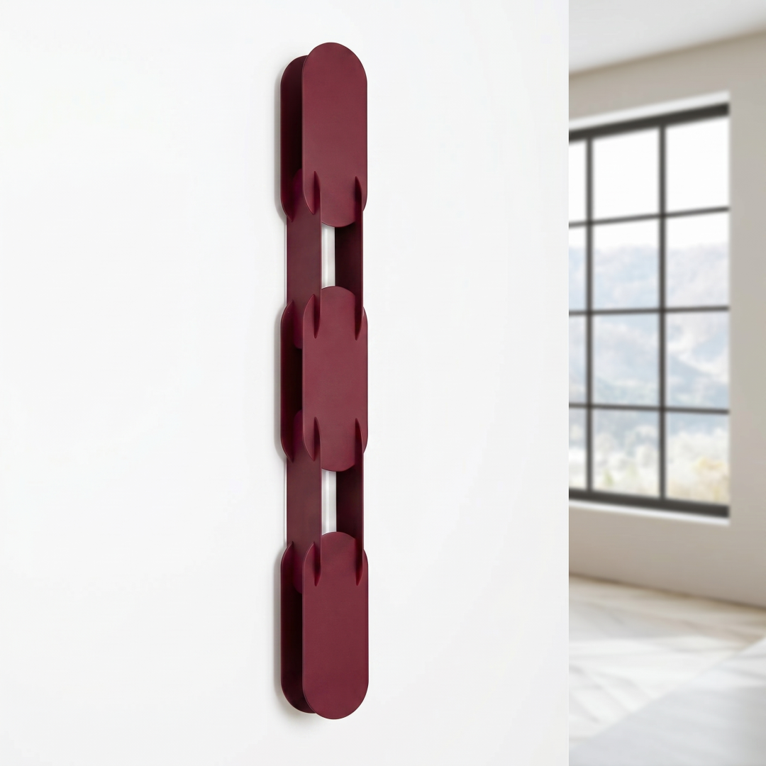 Kinkiet CHAIN 91 burgund LED 3000K - 31053