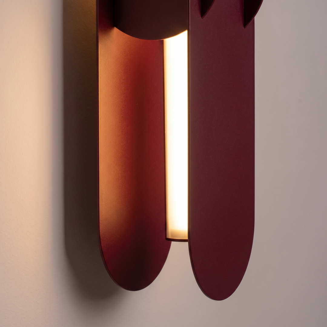 Kinkiet CHAIN 91 burgund LED 3000K - 31055