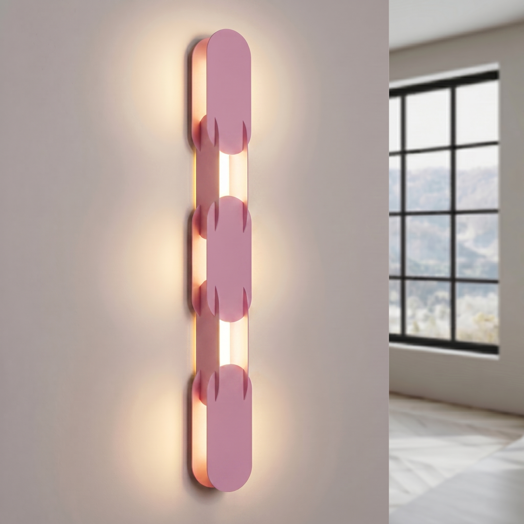 Kinkiet CHAIN 91 różowy LED 3000K - 31089